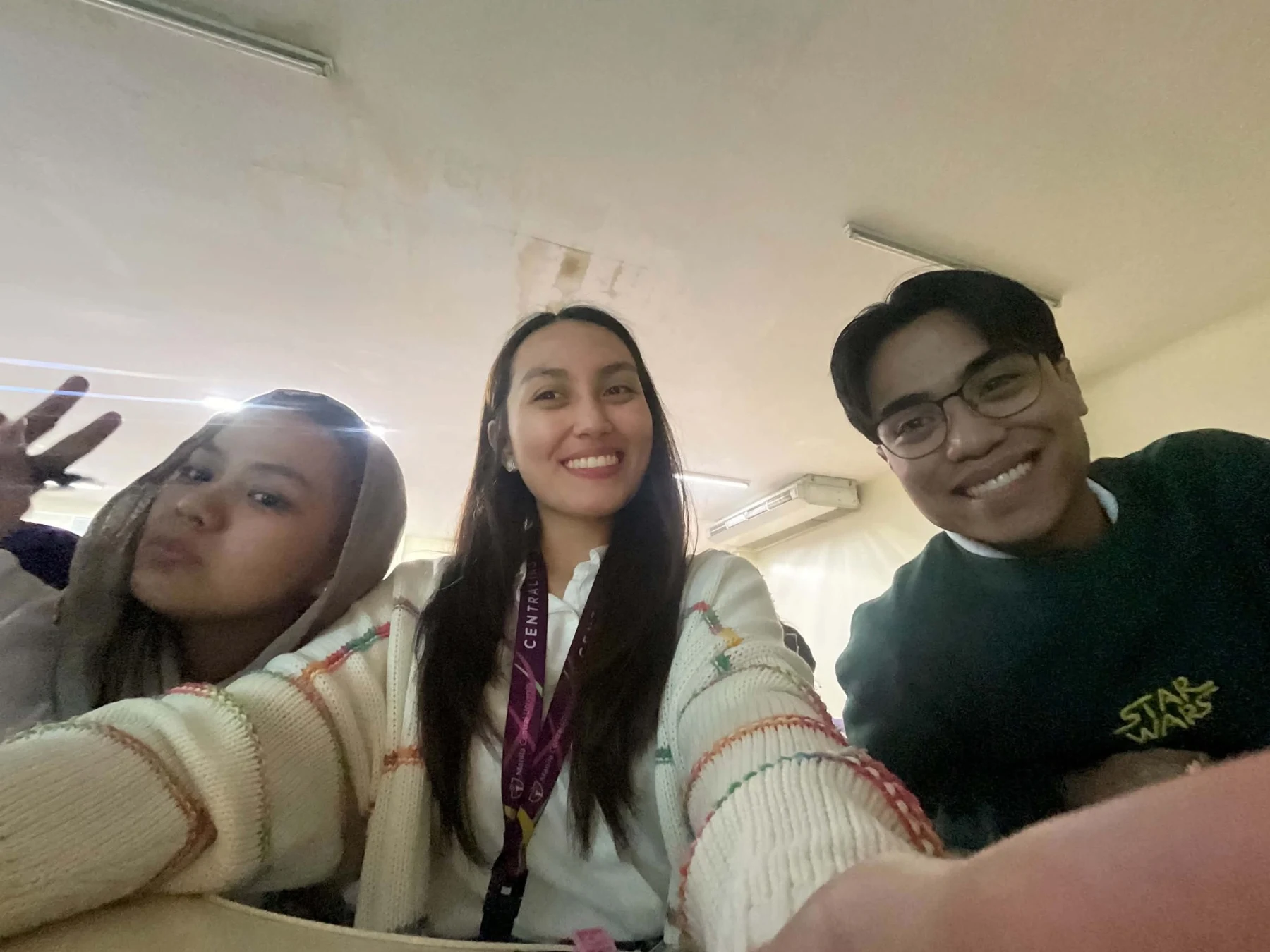 Sophia and friends taking a selfie
